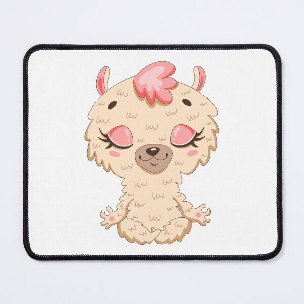 Item preview, Cute Meditating Llama in a Yoga Pose designed and sold by TotalityDesigns.