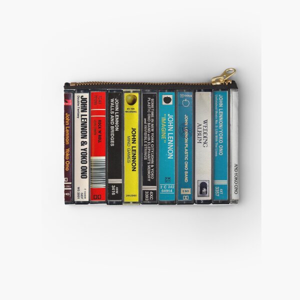 Item preview, John Lennon - Studio Albums - Vintage Cassette Print designed and sold by Mr Mustard Prints.