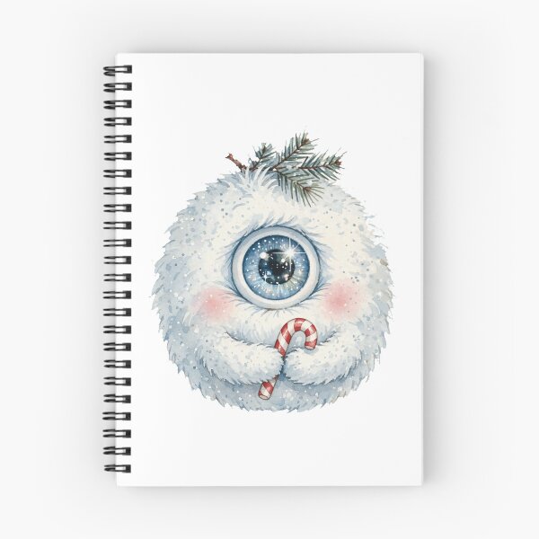 Item preview, One Eyed Snowball Creature Christmas designed and sold by Faelottie.