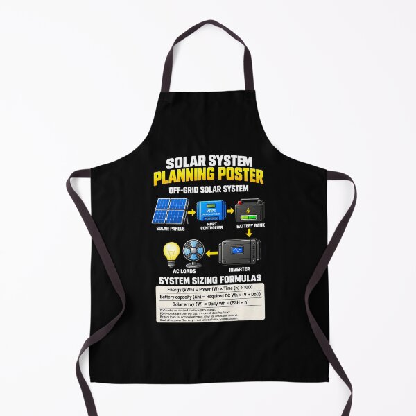 Item preview, Off-Grid Solar System Planning — Solar Panels, Battery Storage & Inverter designed and sold by UrsaOasis.