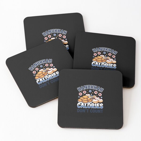 Item preview, Hanukkah Calories Don't Count Funny Jewish Food designed and sold by AmeliaShirts.