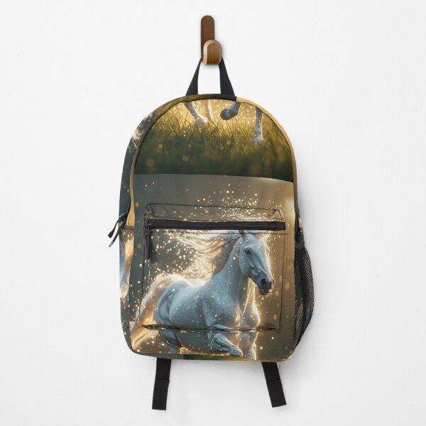 Item preview, • Ethereal White Stallion Glowing Magic Art designed and sold by AWADHESH CHAURASIA.