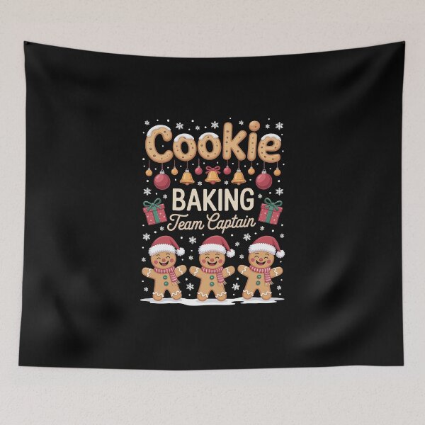 Item preview, cookie baking team captain christmas designed and sold by jkrphoto.