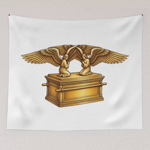 Item preview, Ark of the Covenant Mercy Seat Art designed and sold by Francisbb.