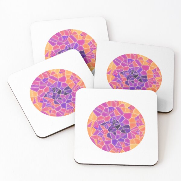 Item preview, Voronoi Crystal Mosaic designed and sold by okalharbi.