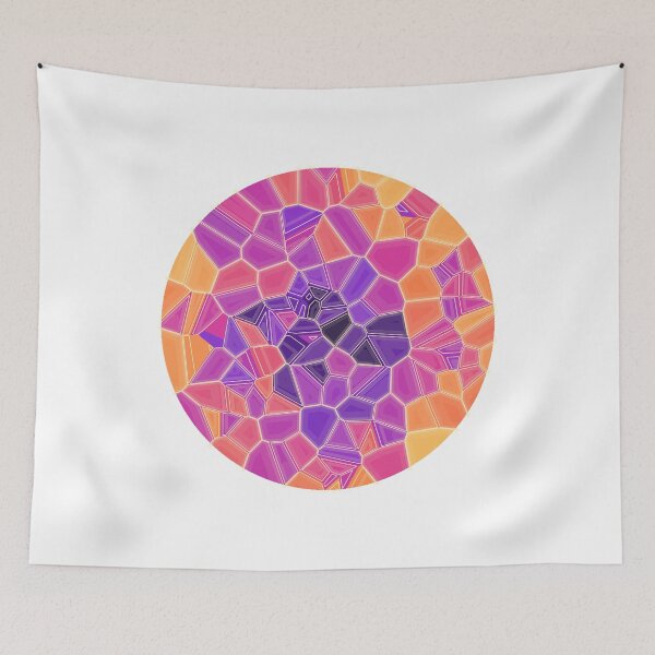 Item preview, Voronoi Crystal Mosaic designed and sold by okalharbi.