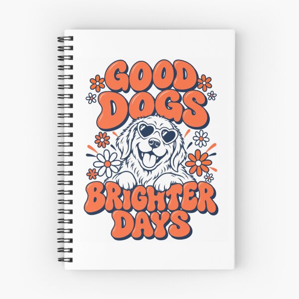 Item preview, Good Dogs Brighter Days designed and sold by ZAKE-store.