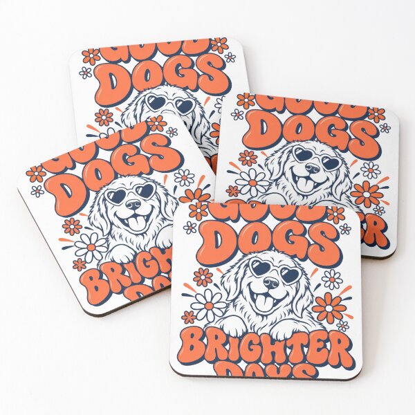 Item preview, Good Dogs Brighter Days designed and sold by ZAKE-store.