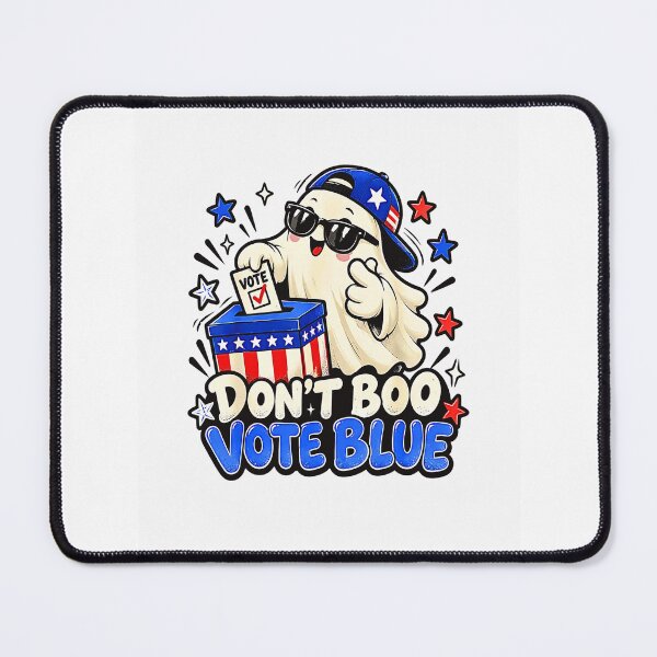 Item preview, Don't Boo Vote Blue Funny Halloween Ghost Vote Early Democrat designed and sold by Byhergawaa.