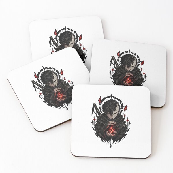 Item preview, The Last Spark – Dark Samurai Anime Flame designed and sold by AD-NOVA!!!.