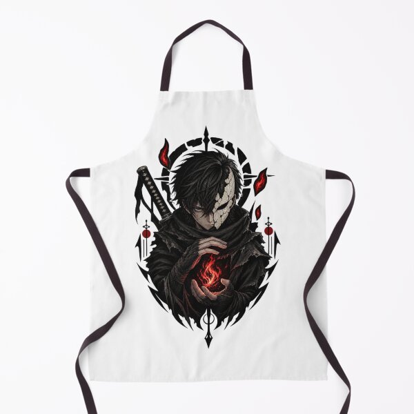 Item preview, The Last Spark – Dark Samurai Anime Flame designed and sold by AD-NOVA!!!.