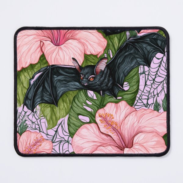 Item preview, Hibiscus Spiderweb and Bats designed and sold by scicilysimonee.