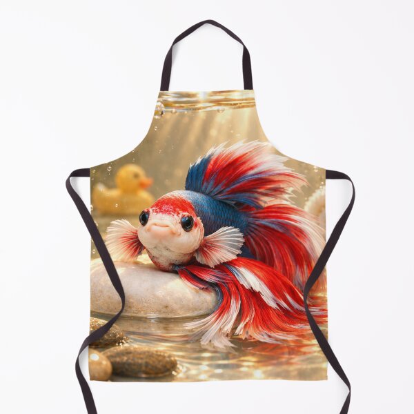 Item preview, Playful Betta Fish Bathtub designed and sold by Sillytoe.