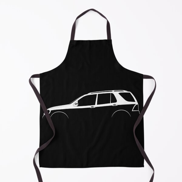Item preview, Clase M (W163) (Blanco) designed and sold by Car Silhouettes.
