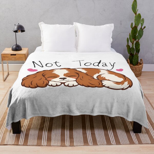 Item preview, Funny Cavalier King Charles Spaniel Not Today Dog Lovers designed and sold by MASMUS27.
