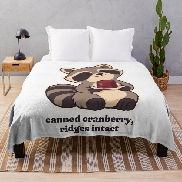 Item preview, Proud Raccoon with Canned Cranberry Thanksgiving designed and sold by OuqCreations.