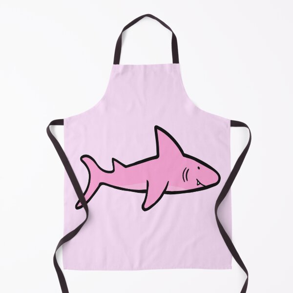 Item preview, Swimming Pink Shark designed and sold by BubbleComet.