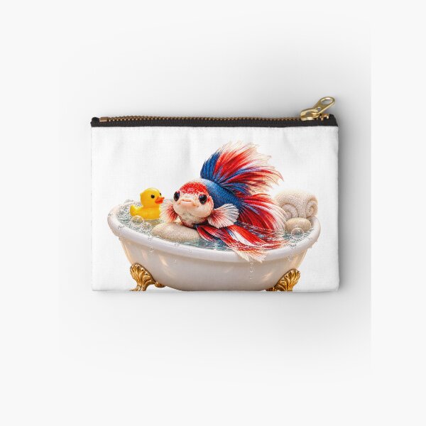 Item preview, Colorful Betta Fish Bathtub designed and sold by Sillytoe.