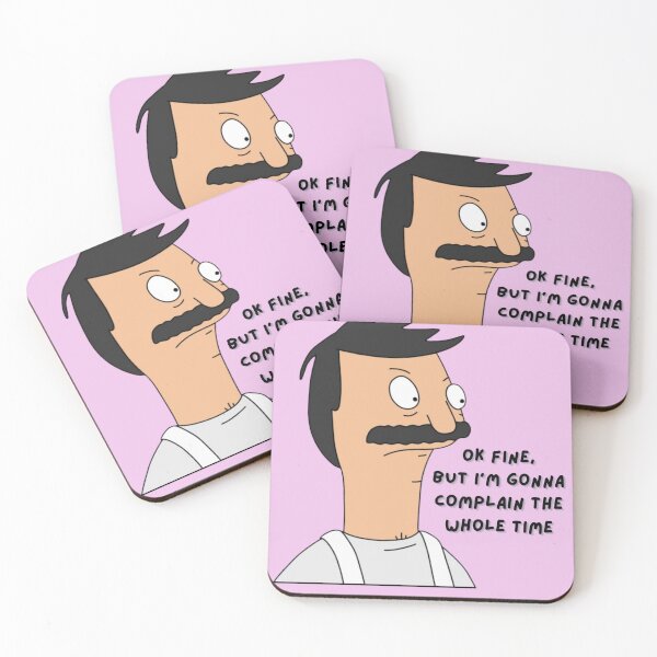 Item preview, Bob Belcher - ok fine, but I'm gonna complain the whole time Light Pink designed and sold by fifisu.
