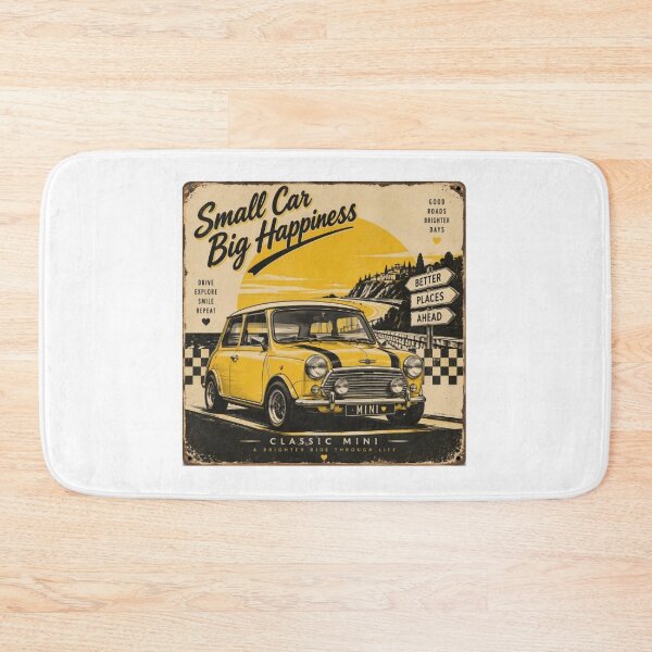 Item preview, classic road trip Car Big Positivity retro vibes designed and sold by hardingcarl2.