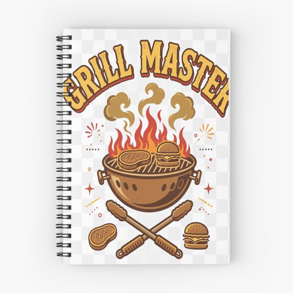 Item preview, Grill Master Funny BBQ Vintage Charcoal Grill T-Shirt designed and sold by EverydayBadge.