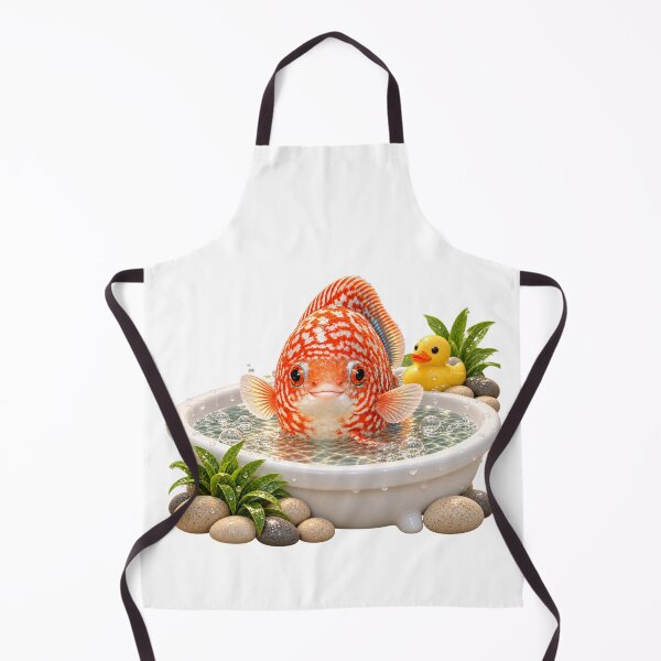 Item preview, Playful Discus Fish Bathtub designed and sold by Sillytoe.