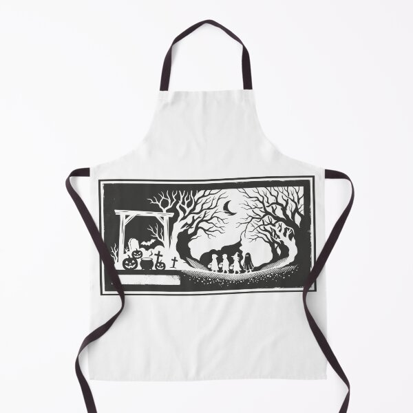 Item preview, Copy of Vintage Halloween Trick or Treaters Papercut Silhouette designed and sold by AgdBol.