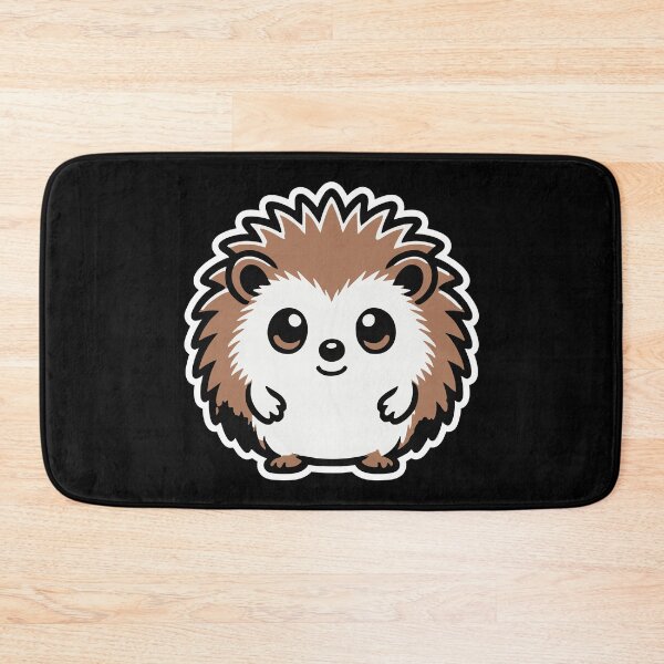 Item preview, Cute Round Hedgehog Kawaii Cartoon Sticker Style designed and sold by AhmedZouita.