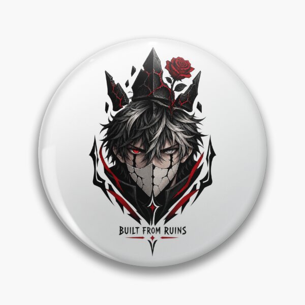 Item preview, The Broken Crown – Built From Ruins Dark Anime Warrior designed and sold by AD-NOVA!!!.
