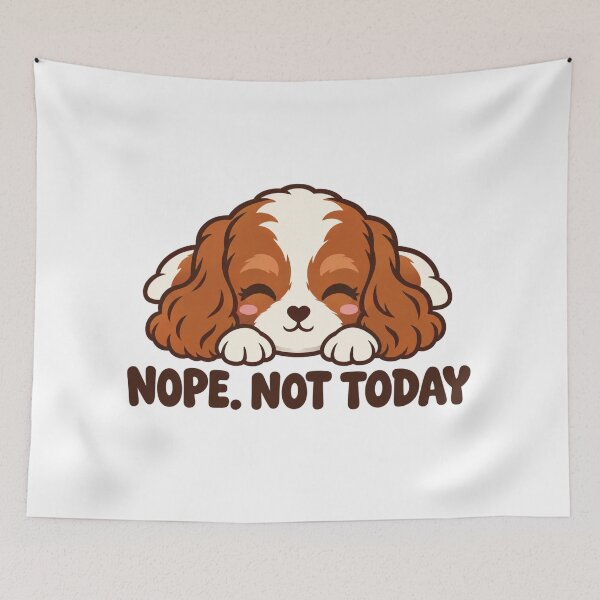 Item preview, Cavalier King Charles Sleeping Nope Not Today designed and sold by MASMUS27.