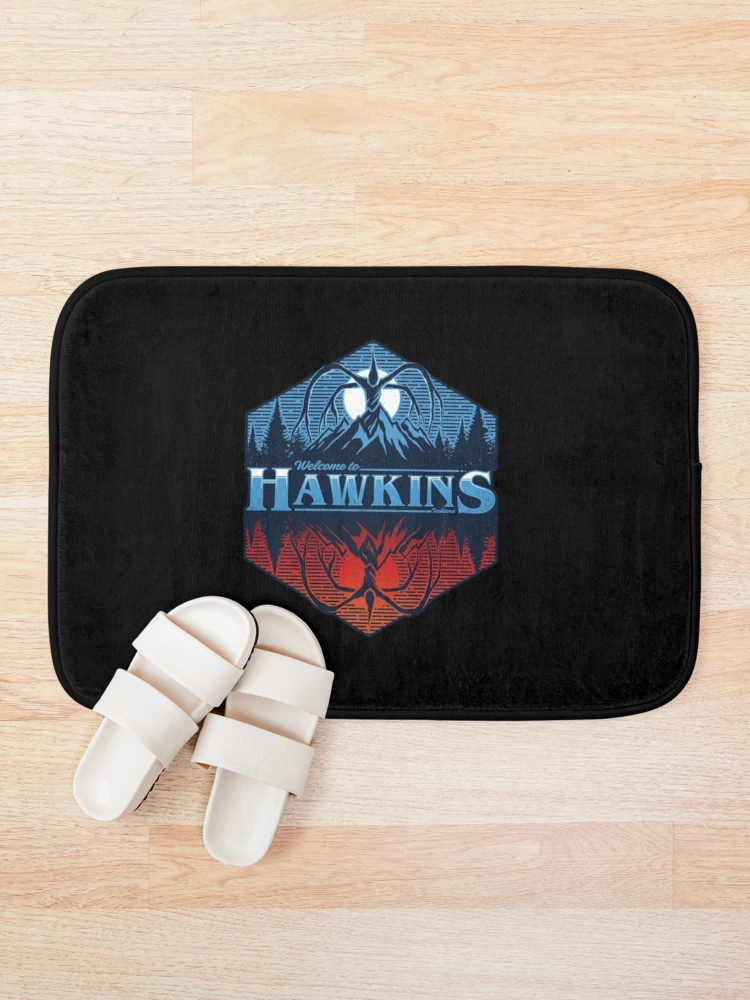 Thumbnail 1 of 6, Bath Mat, Stranger things designed and sold by Mad Apparel.