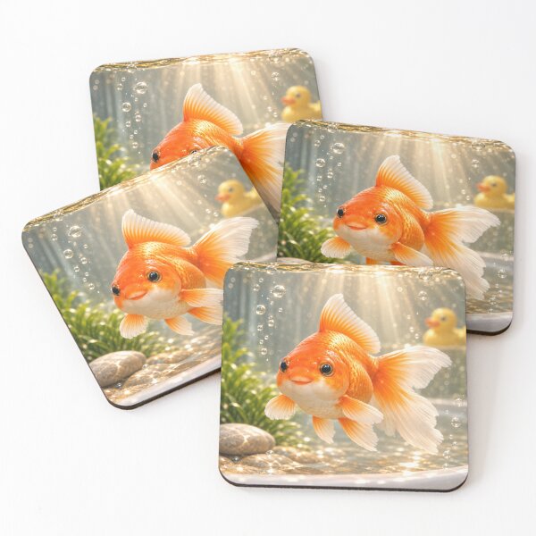 Item preview, Cheerful Goldfish Bathtub designed and sold by Sillytoe.
