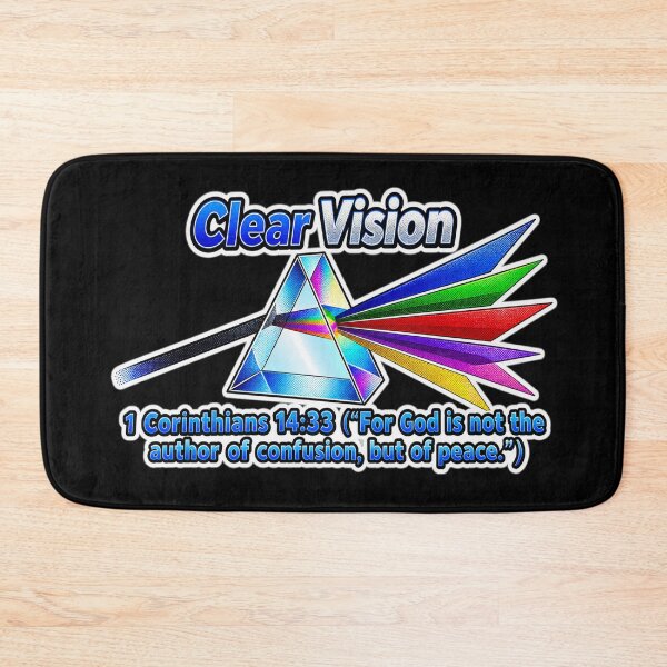 Item preview, Clear Vision 1 Corinthians 14 33 Art designed and sold by Francisbb.