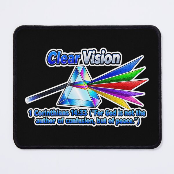 Item preview, Clear Vision 1 Corinthians 14 33 Art designed and sold by Francisbb.