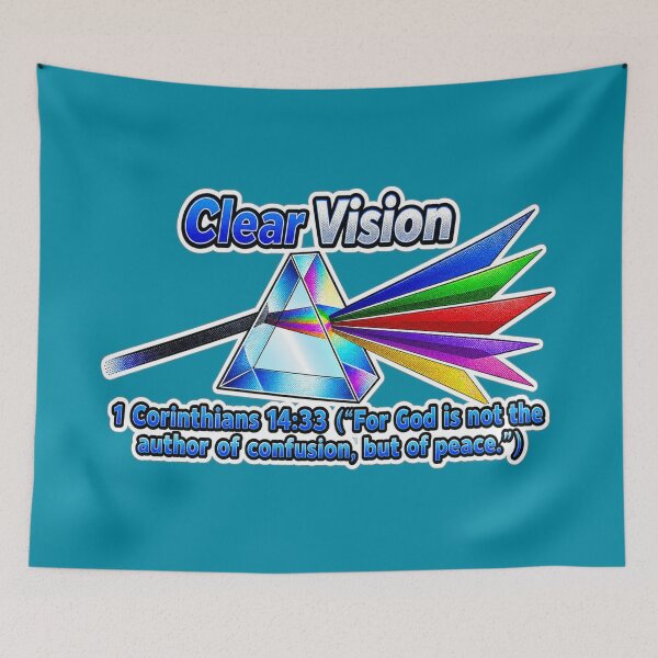 Item preview, Clear Vision 1 Corinthians 14 33 Art designed and sold by Francisbb.