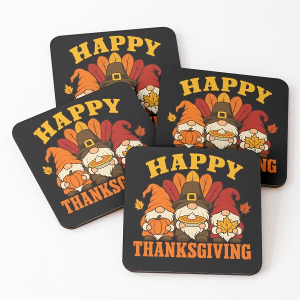 Item preview, Copy of Happy Thanksgiving Gnomes Cute Fall Pumpkin Pilgrim Gnome designed and sold by Kladhadredo.