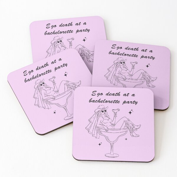 Item preview, Ego Death at a Bachelorette Party Pink designed and sold by fifisu.