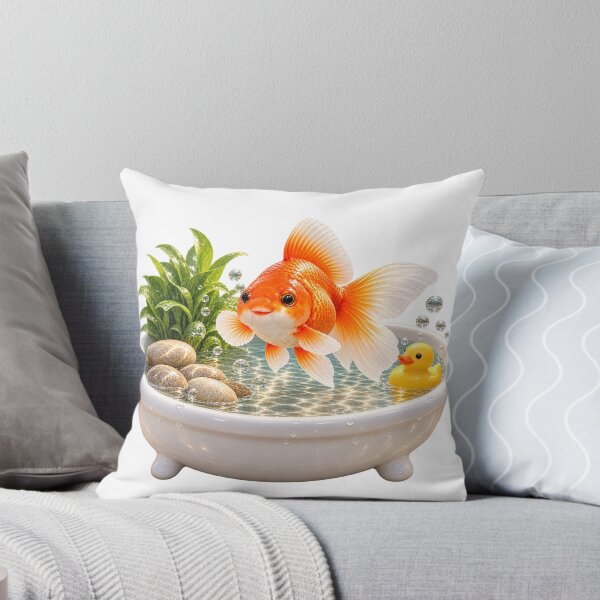 Item preview, Playful Goldfish Bathtub designed and sold by Sillytoe.