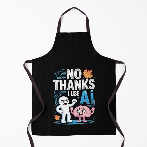 Item preview, No thanks I use AI designed and sold by jkrphoto.
