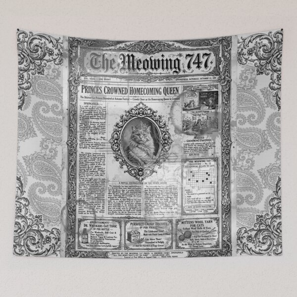 Item preview, Meowing 747, Homecoming - Mixed Media - Volume 01, No. 05 designed and sold by Legacy Star Designs.net.