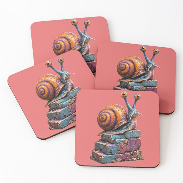 Item preview, Caracol colorido: arte de jardín caprichoso designed and sold by Ania & Maxiu.