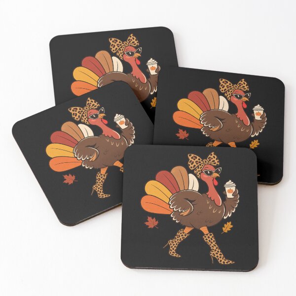 Item preview, Funny Thanksgiving Turkey Leopard Print Pumpkin Spice Girl designed and sold by Kladhadredo.