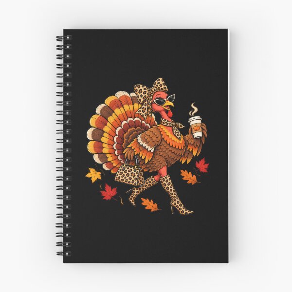 Item preview, Funny Thanksgiving Turkey Leopard Print Pumpkin Spice Girl designed and sold by Kladhadredo.