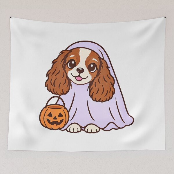 Item preview, Halloween Cavalier King Charles Spaniel Spooky Puppy designed and sold by MASMUS27.