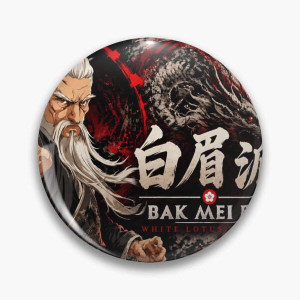 Item preview, Bak Mei Pai 白眉派 | Legendary White Eyebrow Kung Fu Master designed and sold by Fei Long Design Hub.