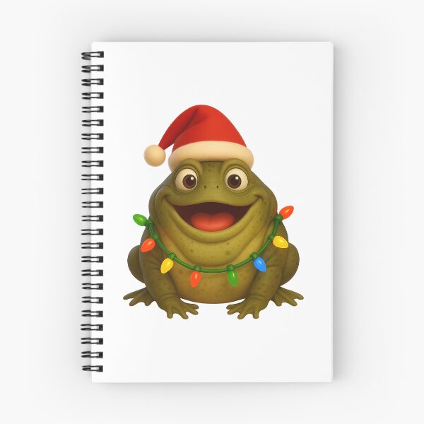 Item preview, Merry Scrotum Frog Christmas designed and sold by Sillytoe.