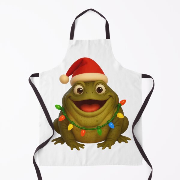 Item preview, Merry Scrotum Frog Christmas designed and sold by Sillytoe.