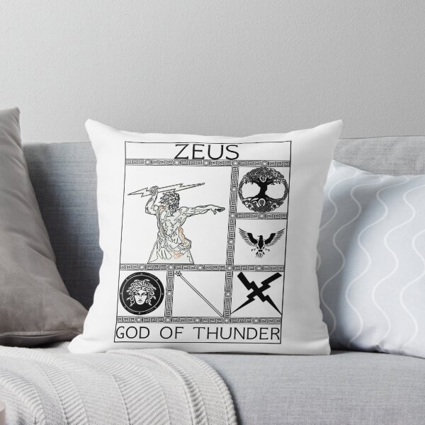 Item preview, Zeus - God of Thunder designed and sold by RikkiTikkiHut.