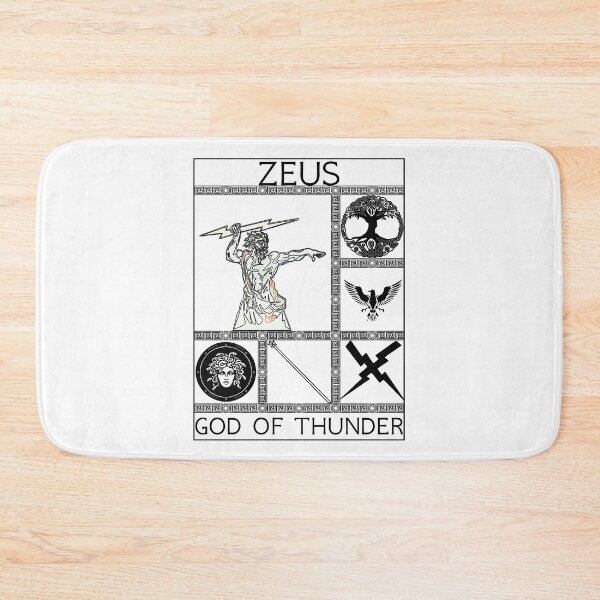 Item preview, Zeus - God of Thunder designed and sold by RikkiTikkiHut.