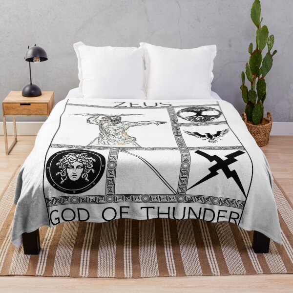 Item preview, Zeus - God of Thunder designed and sold by RikkiTikkiHut.